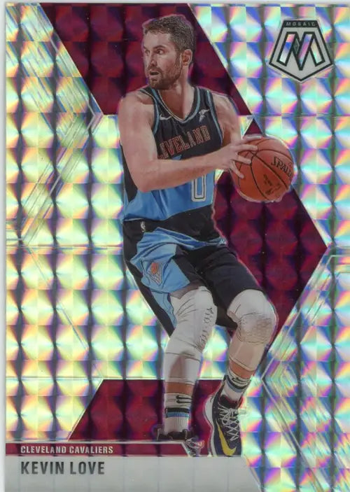 2019-20 Panini Mosaic Mosaic #157 Kevin Love Cleveland Cavaliers Card NBA NM-MT