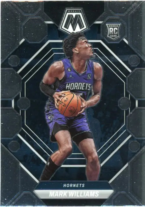 2022-23 Panini Mosaic #230 Mark Williams Rookie Charlotte Hornets Card NBA NM-MT