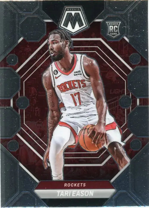 2022-23 Panini Mosaic #248 Tari Eason Rookie Houston Rockets Basketball NM-MT