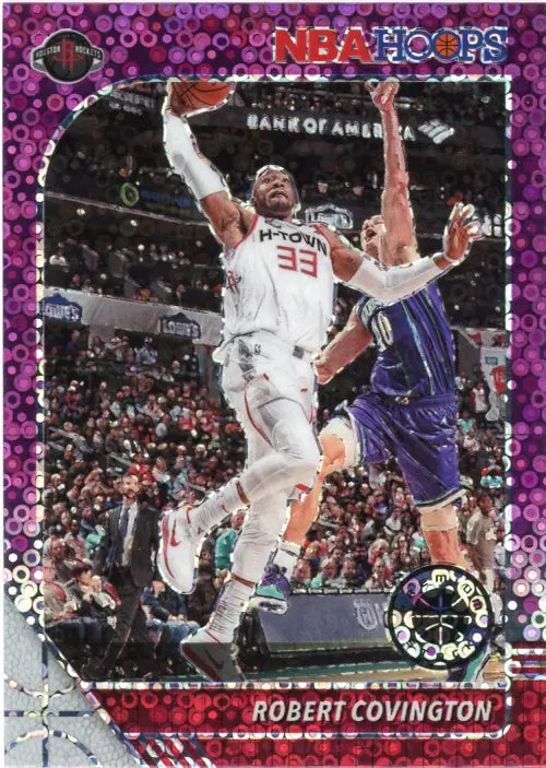 2019-20 Hoops Premium Stock Purple Disco #277 Robert Covington Rockets NBA NM-MT