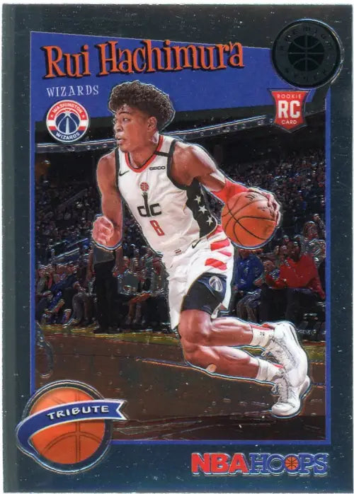 2019-20 Hoops Premium Stock #300 Rui Hachimura Rookie Washington Wizards NM-MT