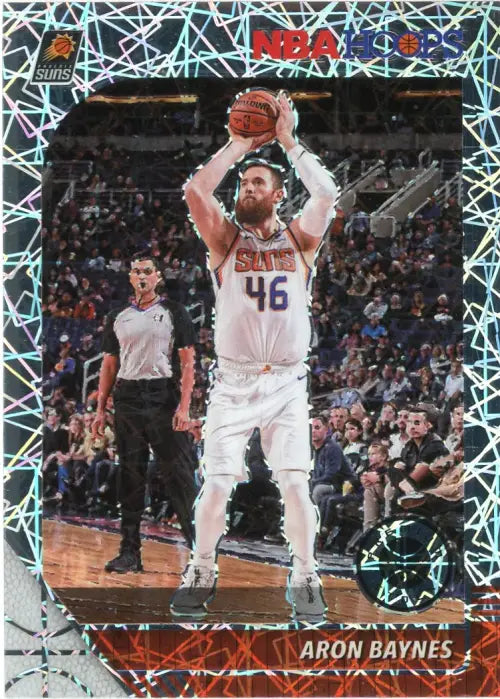 2019-20 Hoops Premium Stock Silver Laser #128 Aron Baynes Phoenix Suns NBA NM-MT