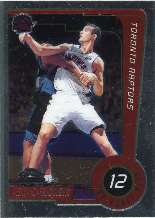 1999-00 Topps Chrome #235 Aleksandar Radojevic Rookie Toronto Raptors Card NM-MT