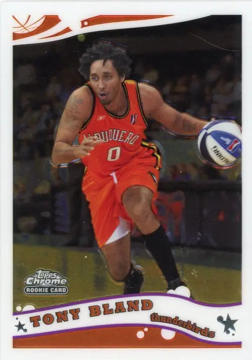 2005-06 Topps Chrome #228 Tony Bland D League Rookie Thunderbirds Card NBA NM-MT