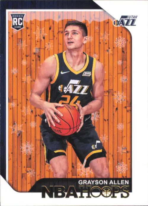 2018-19 Hoops Winter #247 Grayson Allen Rookie Utah Jazz Basketball Card NM-MT