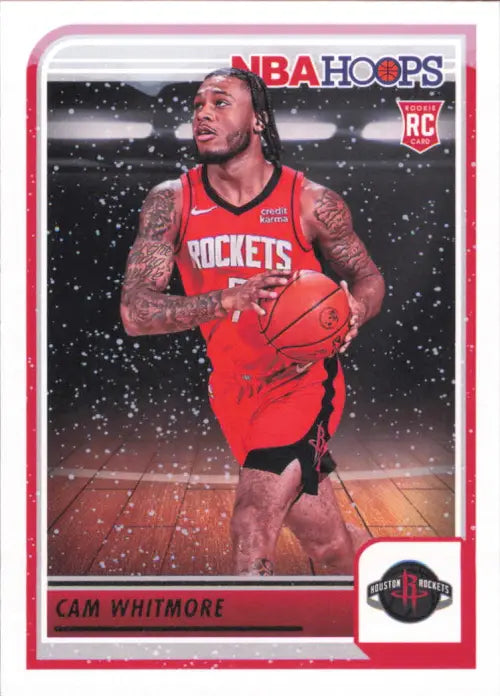 2023-24 Hoops Winter #265 Cam Whitmore Rookie Houston Rockets Basketball NM-MT