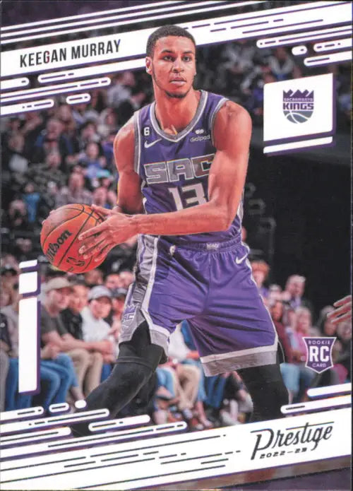 2022-23 Panini Chronicles #54 Keegan Murray Prestige Rookie Kings Card NBA NM-MT