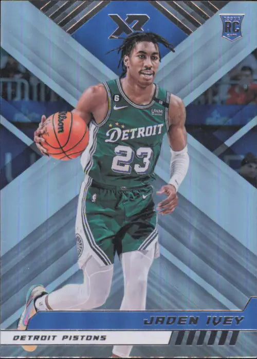 2022-23 Panini Chronicles #290 Jaden Ivey XR Rookie Detroit Pistons Card NM-MT