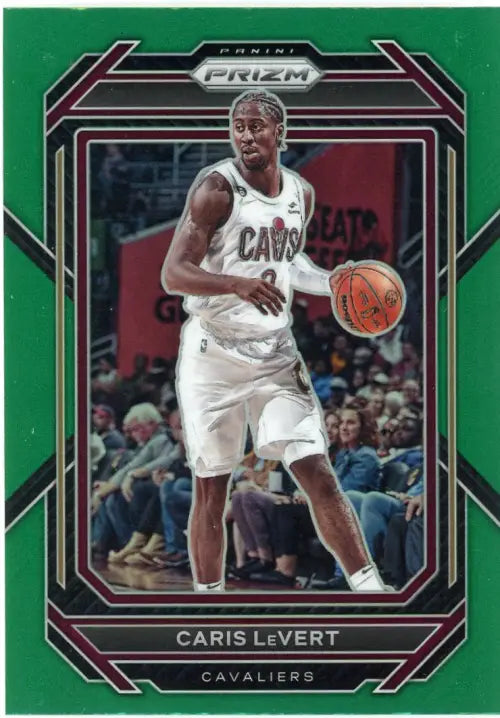 2022-23 Panini Prizm Green #77 Caris LeVert Cleveland Cavaliers Basketball NM-MT