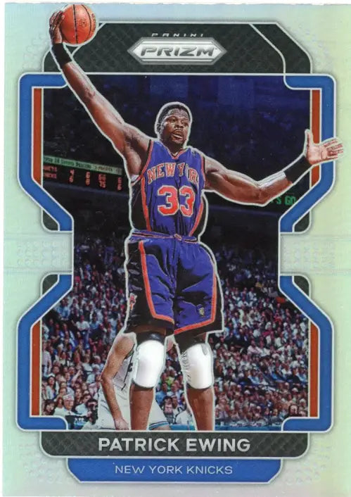 2021-22 Panini Prizm Silver #245 Patrick Ewing New York Knicks Basketball NM-MT