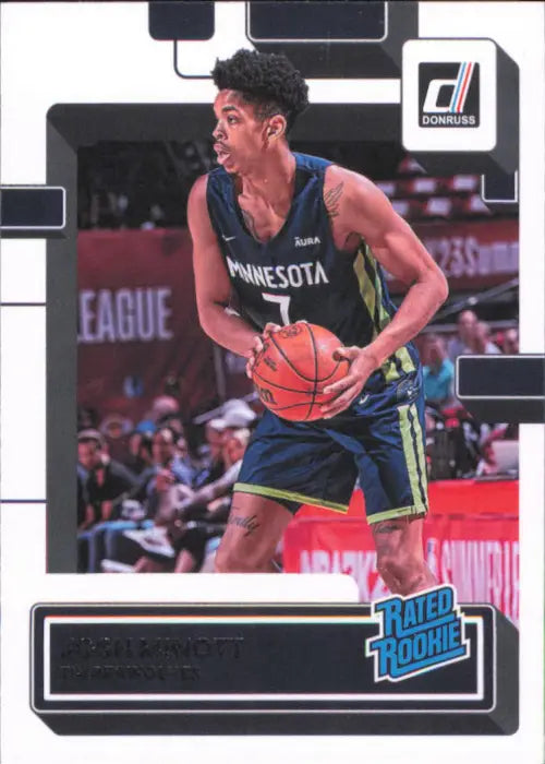 2022-23 Donruss #245 Josh Minott Rookie Minnesota Timberwolves Basketball NM-MT