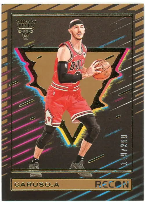 2023-24 Panini Recon Holo Bronze #24 Alex Caruso /299 Chicago Bulls Card NM-MT