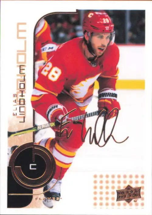 2022-23 Upper Deck MVP 20th Anniversary #81 Elias Lindholm Calgary Flames NM-MT