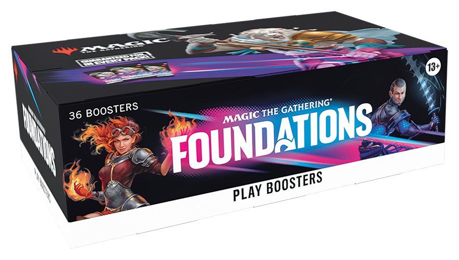 Magic: The Gathering Foundations Play Booster Box with 36 play boosters included