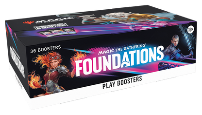 Magic: The Gathering Foundations Play Booster Box with 36 play boosters included