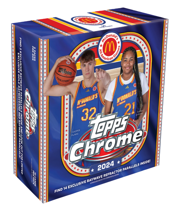 2024 Topps Chrome McDonald's All American Basketball Monster Box (COOPER FLAGG!)