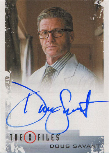 Autographed Doug Savant as Augustus Goldman autograph card from X-Files Seasons 10 and 11