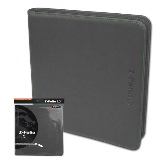 Z-Folio 12-Pocket LX Album - Gray