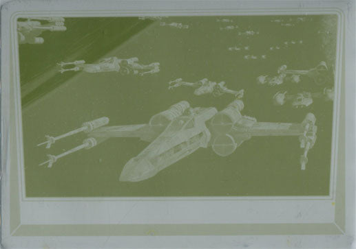 Star Wars Rogue One Mission Briefing Yellow Printing Plate Base Card 52