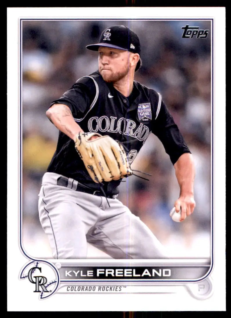 2022 Topps Kyle Freeland Colorado Rockies #169