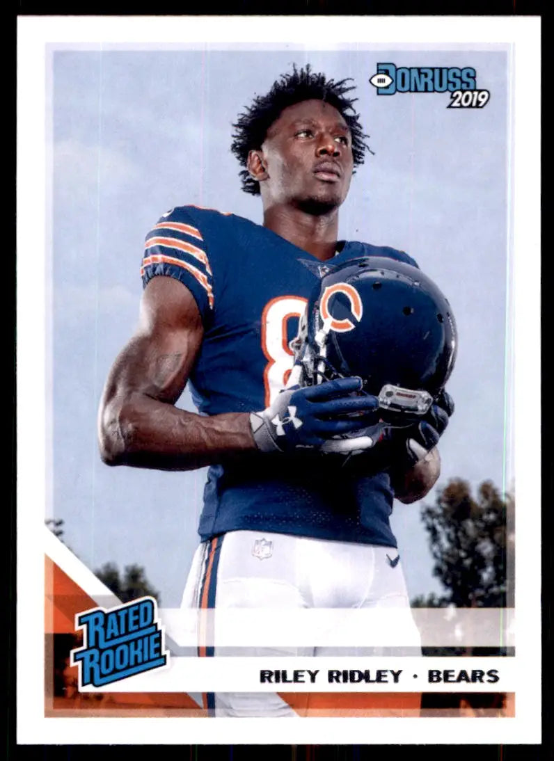 2019 Donruss Riley Ridley Rookie Chicago Bears #336