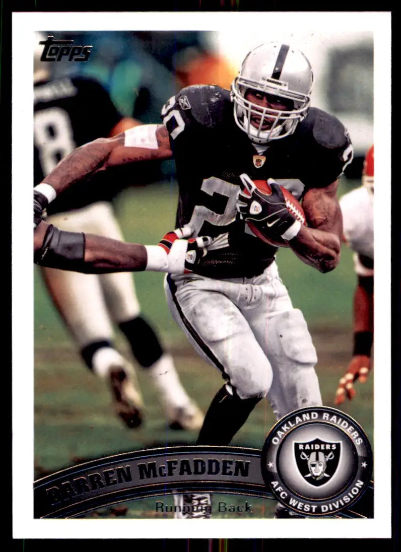 2011 Topps Darren McFadden Oakland Raiders #222