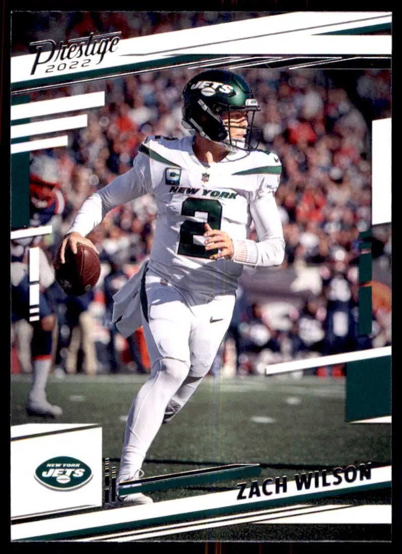 2022 Panini Prestige Zach Wilson New York Jets #225