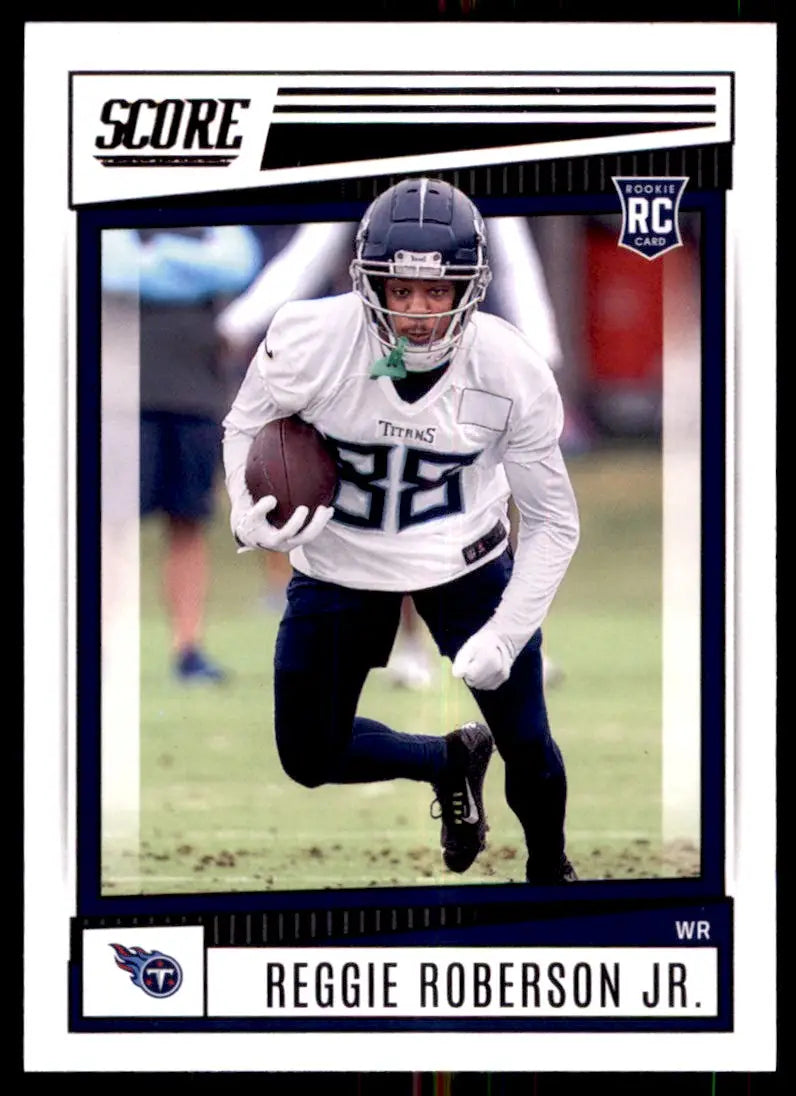 2022 Score Reggie Roberson Jr. Rookie Tennessee Titans #397