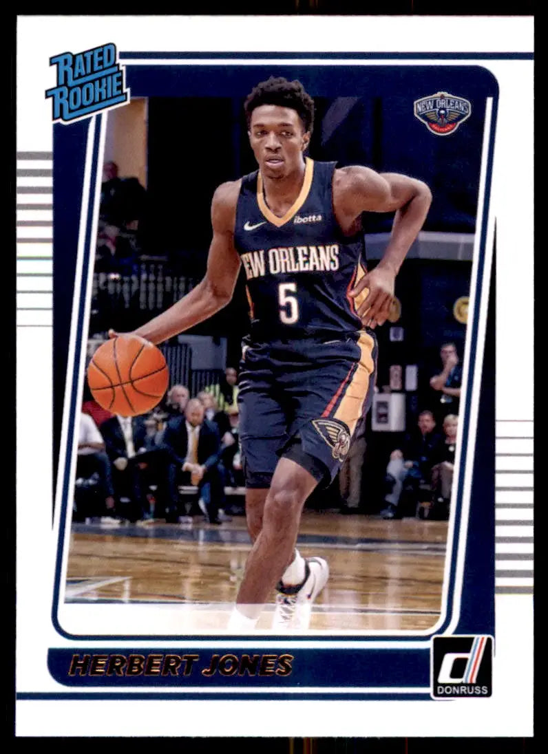 2021-22 Panini Donruss Herbert Jones Rookie New Orleans Pelicans #207