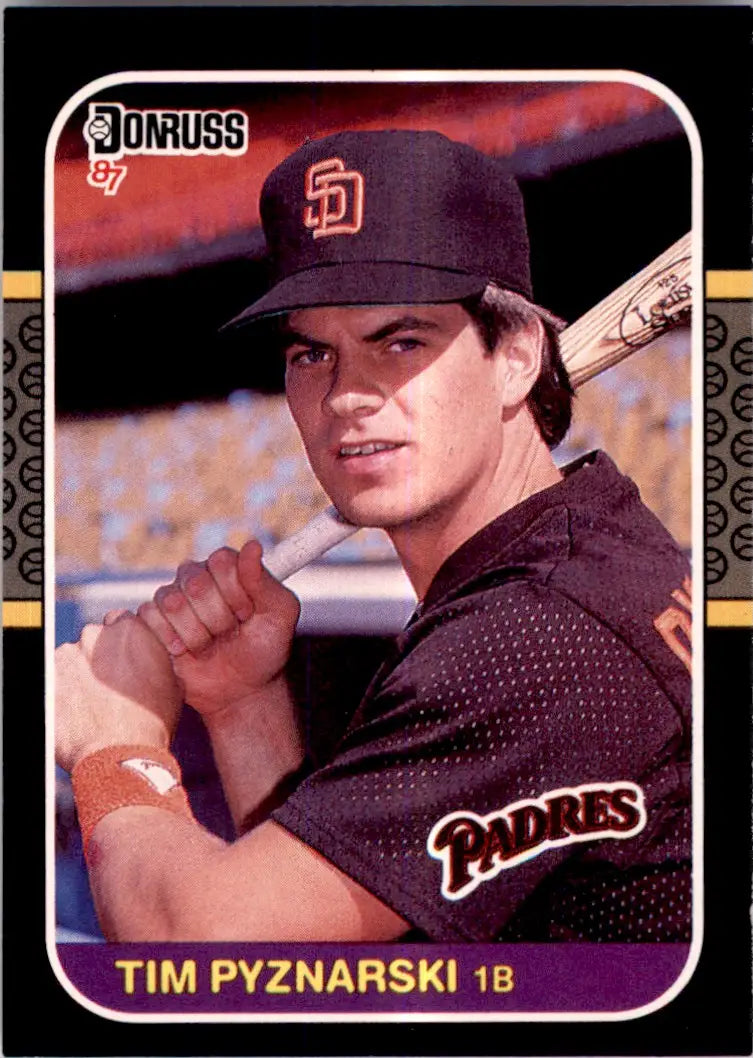 1987 Donruss Tim Pyznarski Rookie San Diego Padres #654