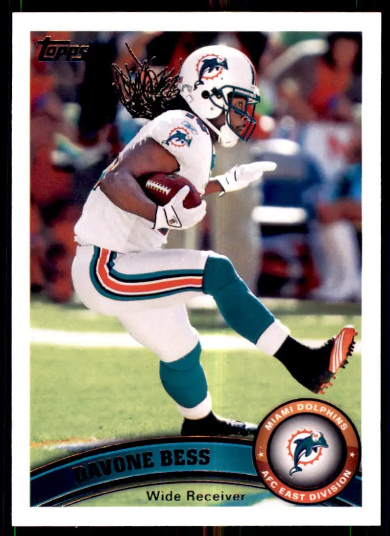 2011 Topps Davone Bess Miami Dolphins #44