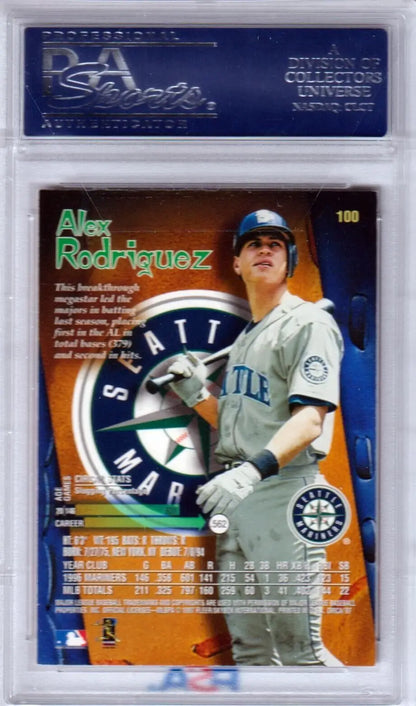 PSA-graded Alex Rodriguez 1997 Circa Autograph baseball card for Seattle Mariners single cards