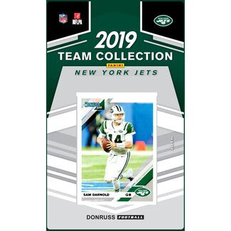 2019 Donruss Factory Sealed New York Jets Team Set Football Cards Collection