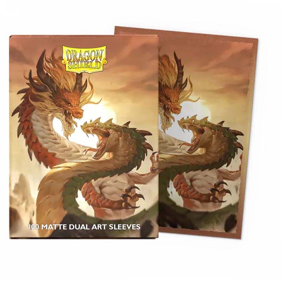 Dragon Shield Dual Matte Art Sleeve - Chinese New Year 2025: Year of the Wood Snake - Gaming Supplies - Card Sleeves