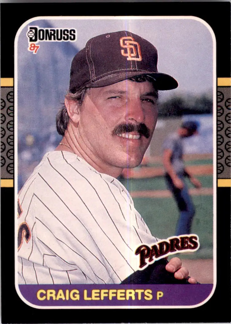 1987 Donruss Craig Lefferts San Diego Padres #387