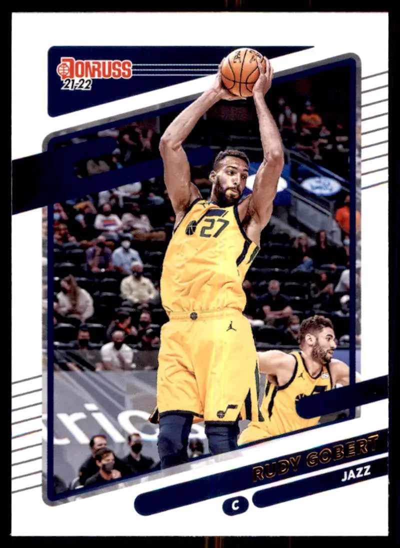 2021-22 Panini Donruss Rudy Gobert Utah Jazz #182