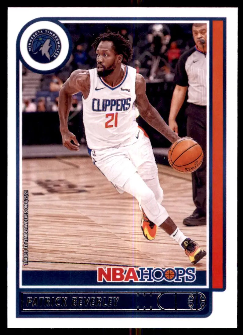 2021-22 Panini NBA Hoops Patrick Beverley Minnesota Timberwolves #126