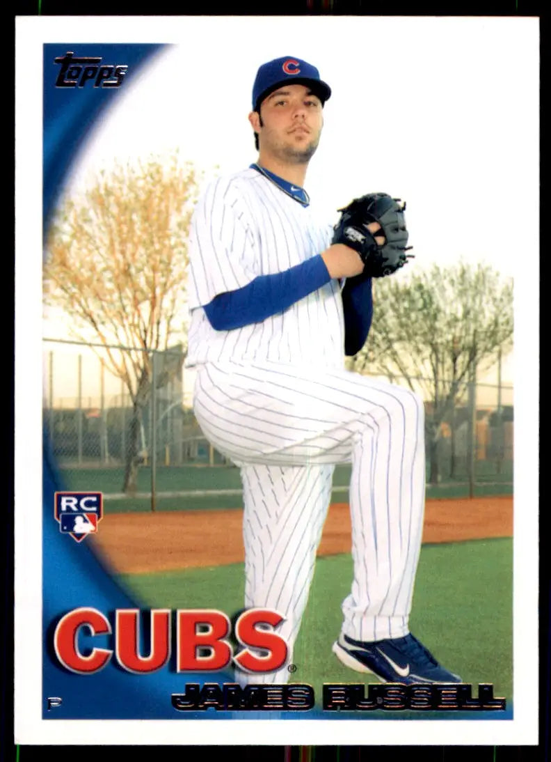 2010 Topps James Russell Rookie Chicago Cubs #355