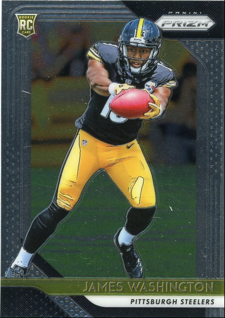 2018 Panini Prizm James Washington Rookie Pittsburgh Steelers #222