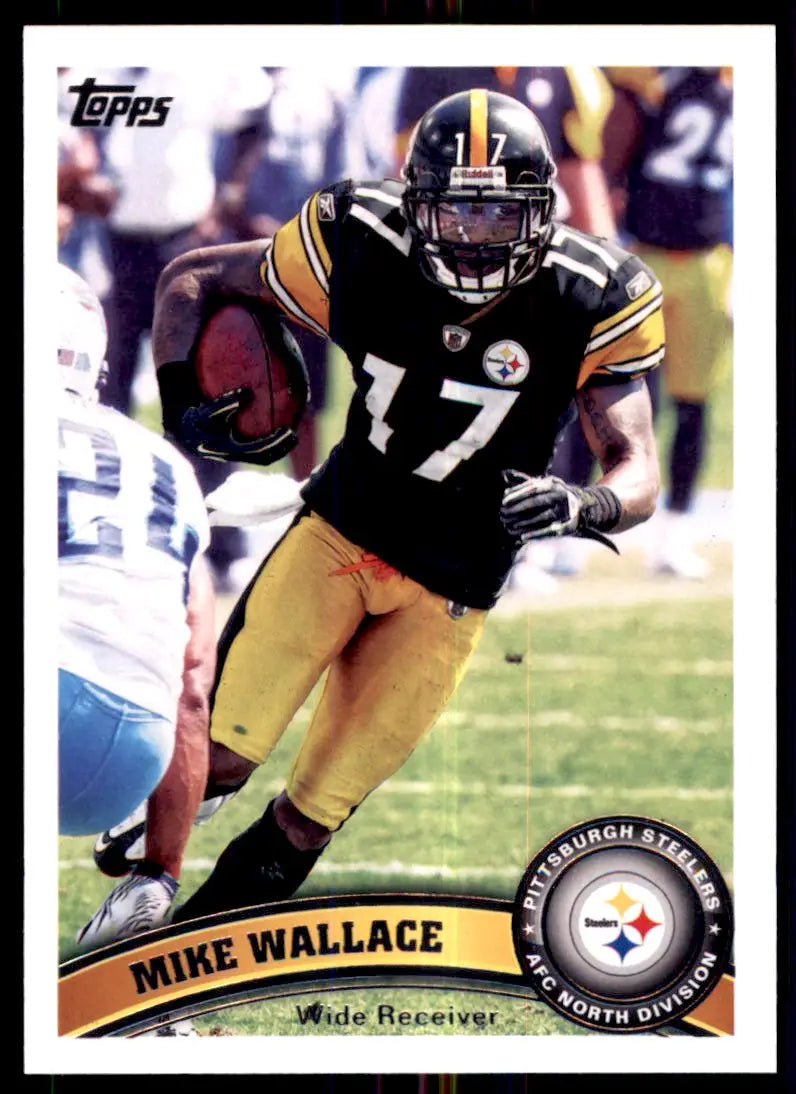 2011 Topps Mike Wallace Pittsburgh Steelers #436