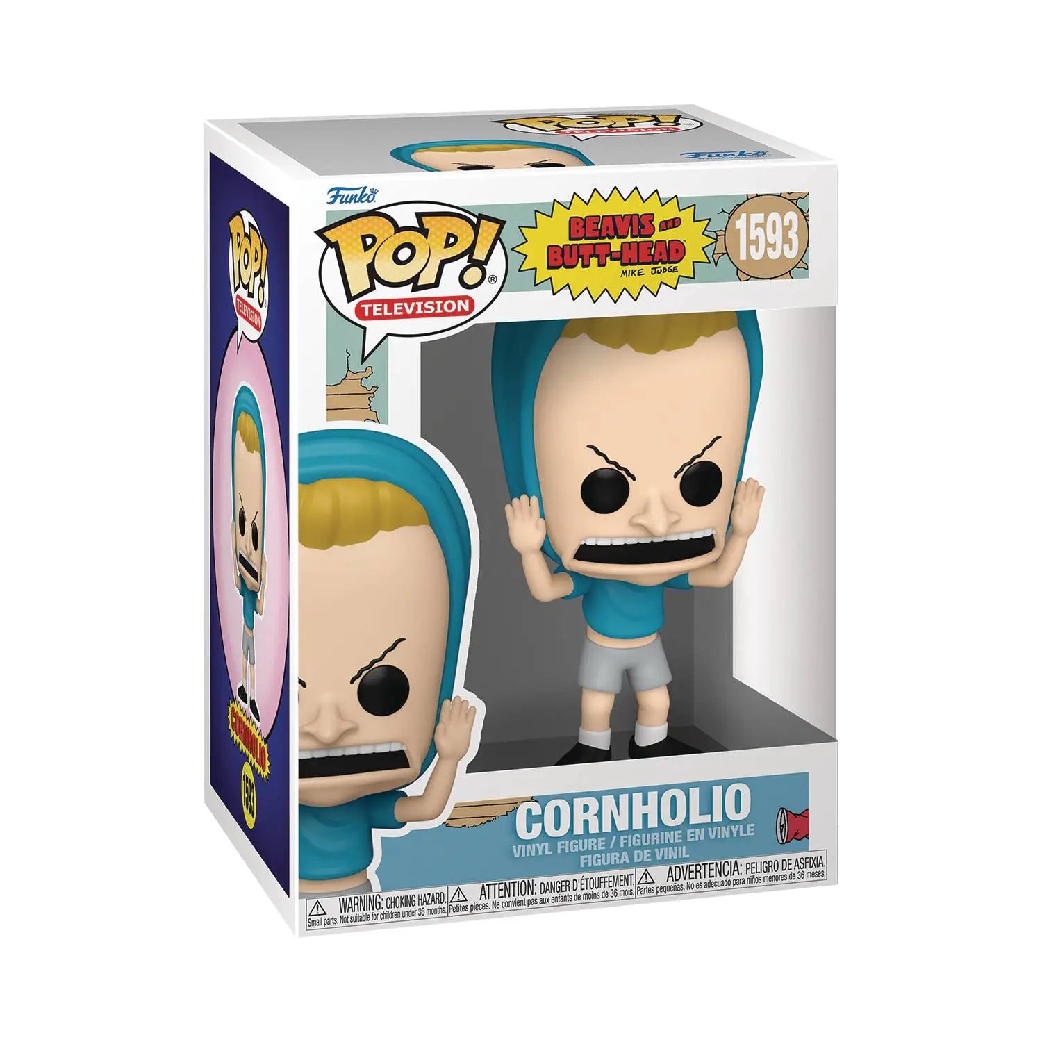 Funko Pop! Cornholio from Beavis and Butt-Head in retail packaging for collectors