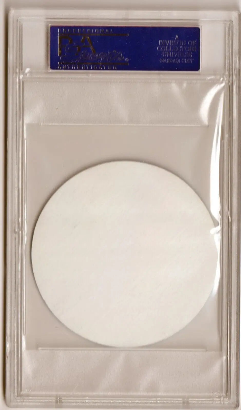 Clear plastic protective holder for BIL BRADLEY 1975 Carvel Discs PSA 10 GEM MINT single cards