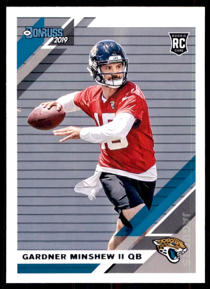 2019 Donruss Gardner Minshew II Rookie Jacksonville Jaguars #292