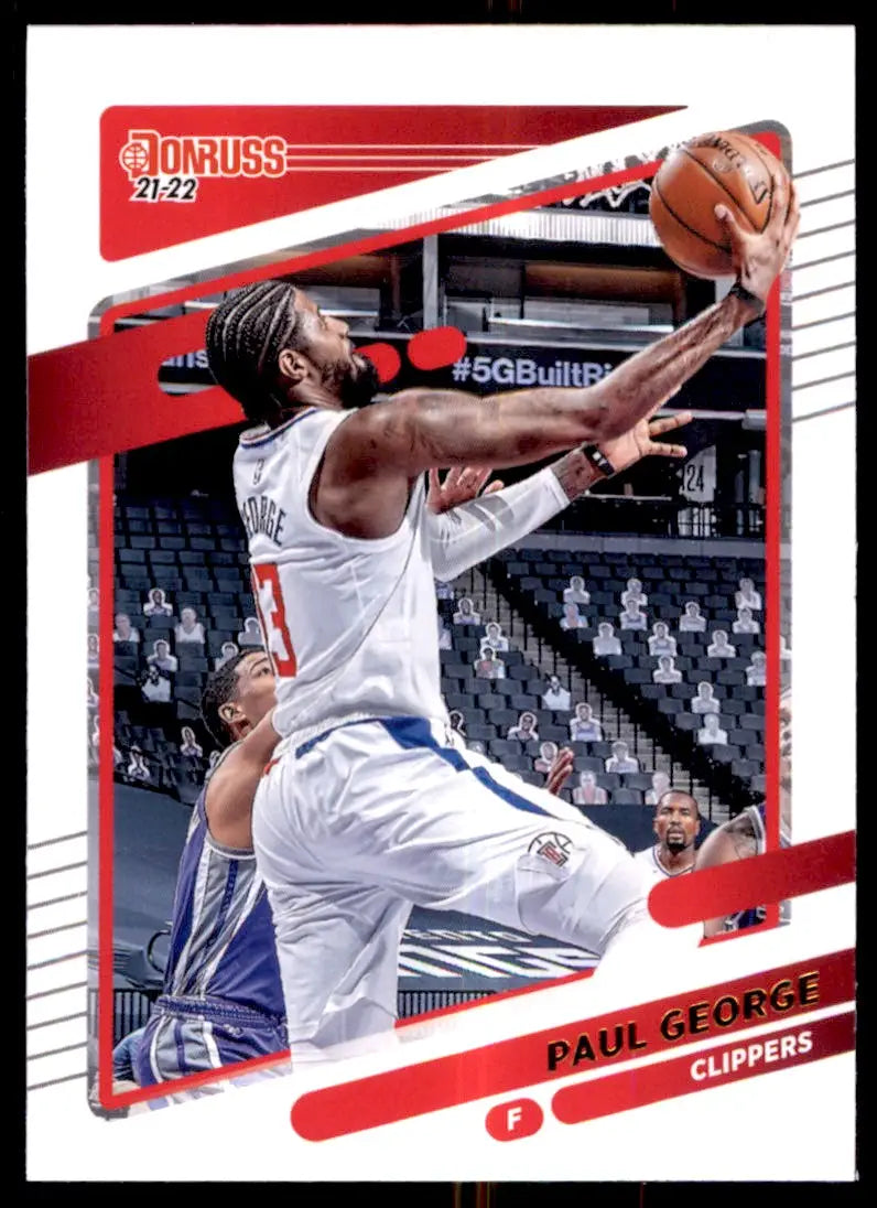 2021-22 Panini Donruss Paul George Los Angeles Clippers #32