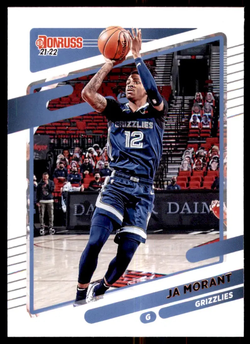 2021-22 Panini Donruss Ja Morant Memphis Grizzlies #76