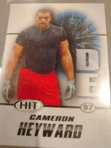 Cameron Heyward HIT football rookie RC card #37 for Steelers collectors