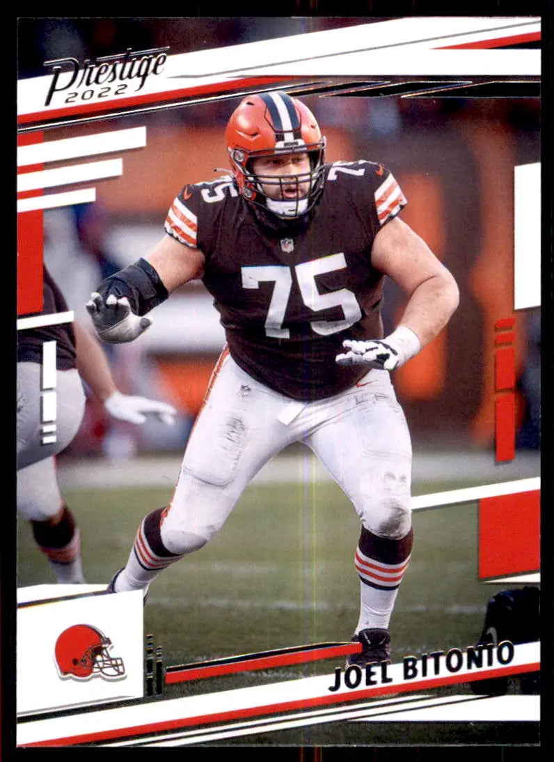 2022 Panini Prestige Joel Bitonio Cleveland Browns #72