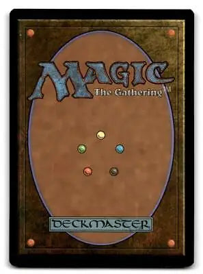 Magic: The Gathering card back from Commander: Zendikar Rising trading cards collection