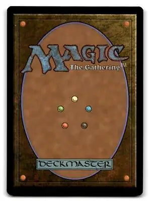 Magic: The Gathering card back from Commander Zendikar Rising trading cards