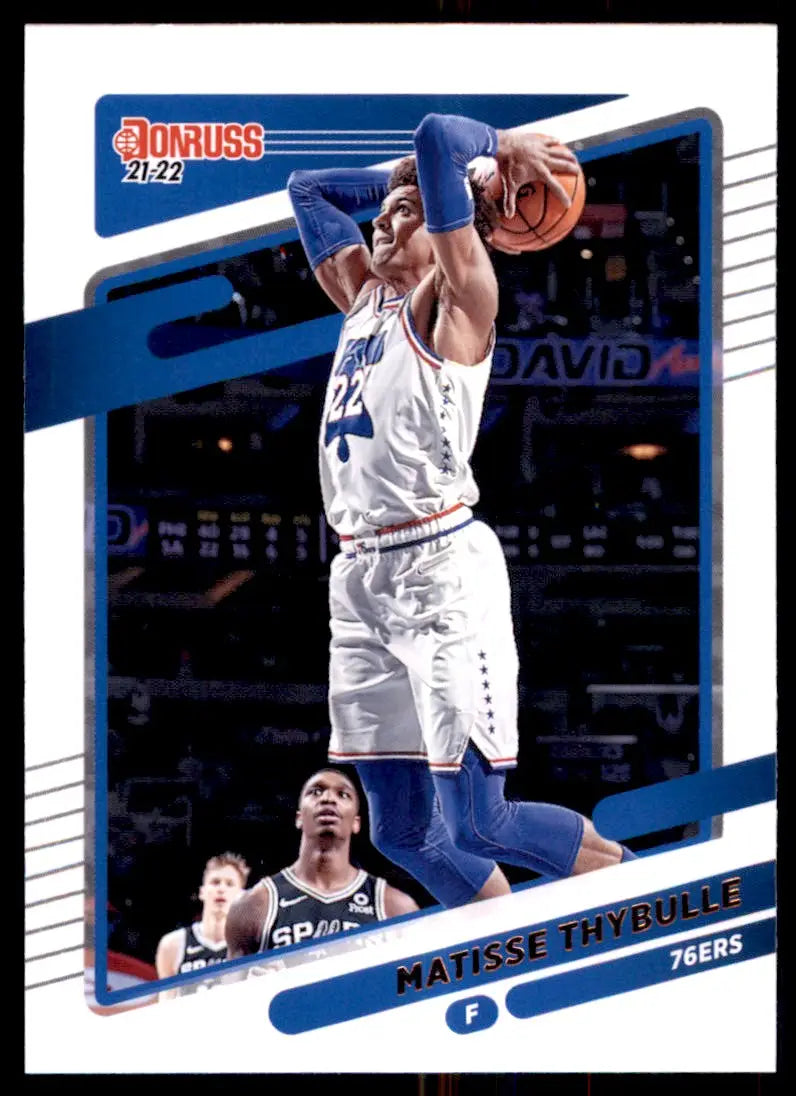 2021-22 Panini Donruss Matisse Thybulle Philadelphia 76ers #174